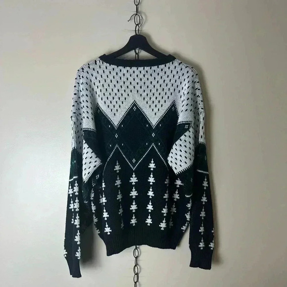 Vintage Capricorn Abstract Pullover Sweater  Large - Picture 2 of 5